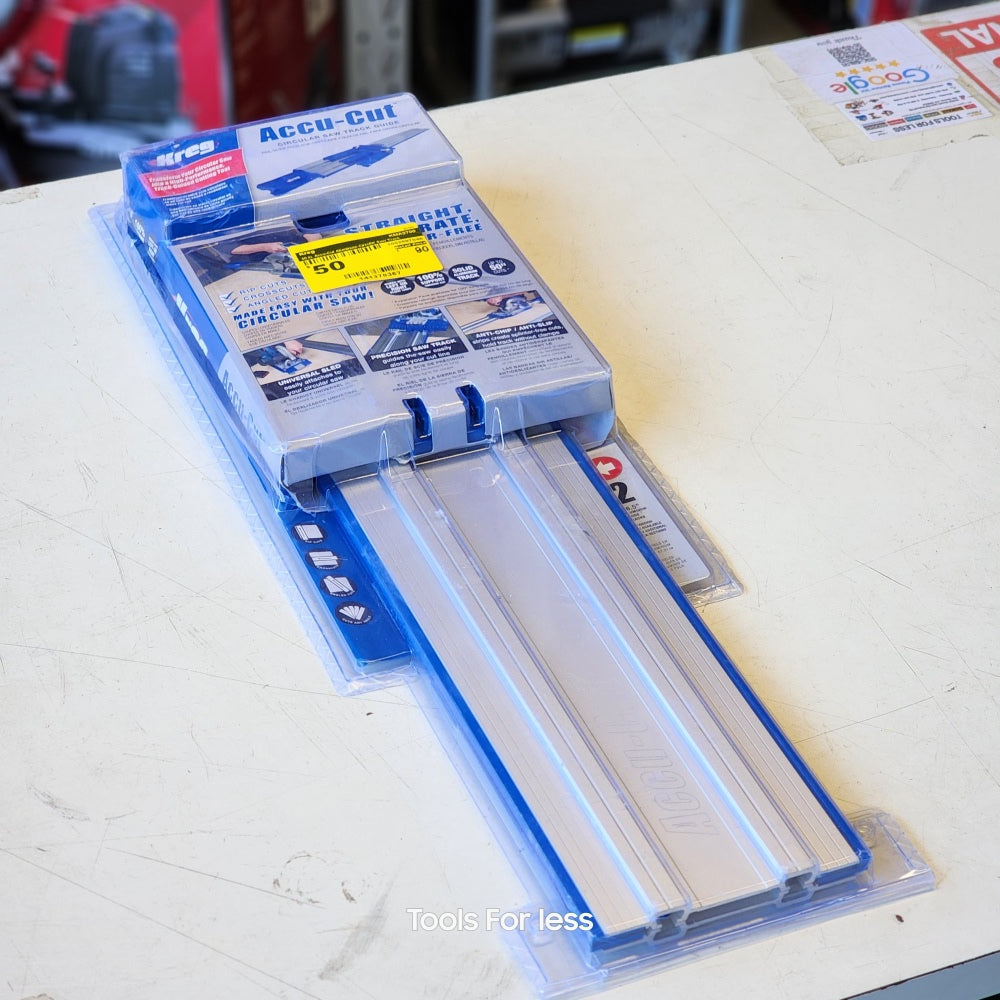 KREG 50 in. Accu-Cut Aluminum Circular Saw Track (KMA2700) KREG 50 in. Accu-Cut Aluminum Circular Saw Track (KMA2700)